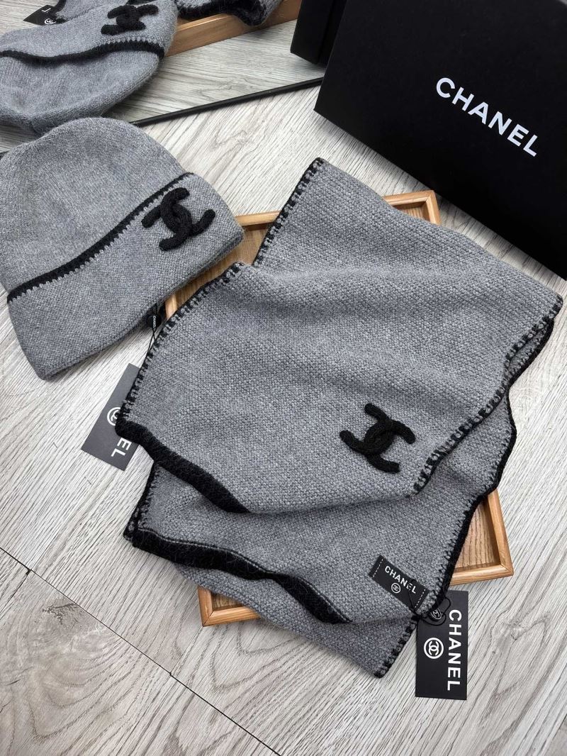 Chanel Caps Scarfs